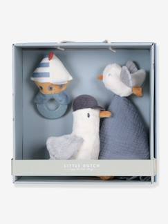 Juguetes- Primera edad-Doudous, peluches y juguetes de tejido-Estuche regalo Gaviota - Sailors Bay - LITTLE DUTCH