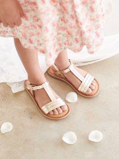 Sandalias de piel para niña