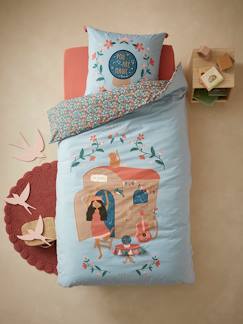 Textil Hogar y Decoración-Conjunto de funda nórdica + funda de almohada infantil GIPSY ROULOTTE