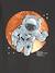 Camiseta con lentejuelas reversibles Astronauta, niño gris jaspeado+GRIS OSCURO LISO CON MOTIVOS 