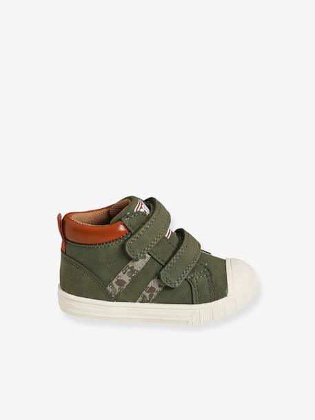 Zapatillas Mid unisex con piezas autoadherentes, para bebé VERDE MEDIO LISO CON MOTIVOS 