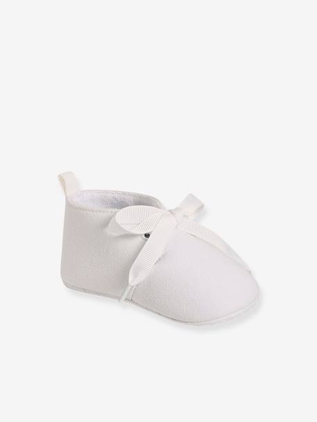 Zapatillas de casa ligeras para bebé, unisex BLANCO CLARO LISO 