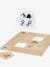 Juego de memoria gigante de madera FSC® BEIGE MEDIO LISO CON MOTIVOS 