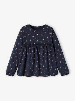 Niña-Camiseta blusa estampada, niña