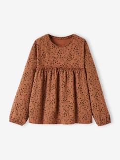 Niña-Camiseta blusa estampada, niña