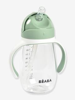 Puericultura-Comida-Vajillas y cubiertos, cofres para alimentos-Taza con pajita (300 ml) BEABA