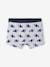 Pack de 3 boxers NASA® AZUL OSCURO LISO CON MOTIVOS 