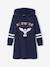 Vestido jersey Harry Potter® AZUL OSCURO LISO CON MOTIVOS 