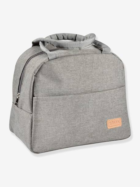 Bolso de comida isotérmico BEABA gris jaspeado 