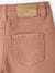 Pantalón slim bebé de algodón stretch MARRON MEDIO LISO CON MOTIVOS 