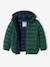 Chaqueta acolchada ligera con capucha y relleno de poliéster reciclado, para niño azul jeans+azul marino+azul petróleo+BEIGE OSCURO LISO CON MOTIVOS+verde+verde inglés+VERDE OSCURO LISO CON MOTIVOS 