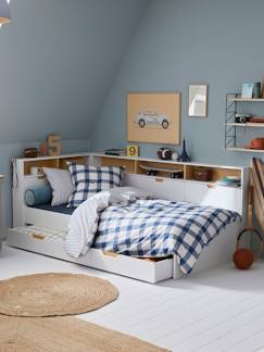 Habitación y Organización-Habitación-Cama-Cama infantil con múltiples espacios para organización Tesoro