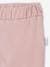 Pantalón de punto ligero para bebé recién nacido BLANCO CLARO LISO 2+ROSA MEDIO LISO 