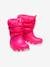 Botas para bebé Classic Neo Puff Boot T CROCS(TM) rosa+tinta 