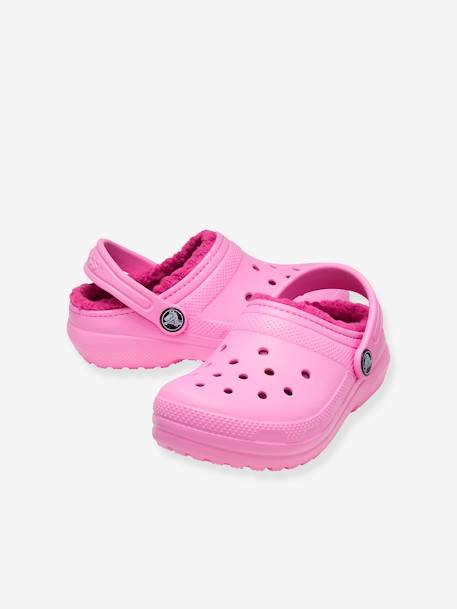 Zuecos niño/niña Classic Lined Clog K CROCS(TM) azul+rosa 