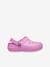 Zuecos bebé Classic Lined Clog T CROCS(TM) azul+rosa 