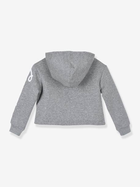 Sudadera con capucha Chuck Patch Cropped Hoodie CONVERSE gris+rosa 