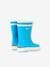 Botas de agua para bebé Baby Flac AIGLE® AZUL CLARO LISO+AZUL OSCURO LISO 