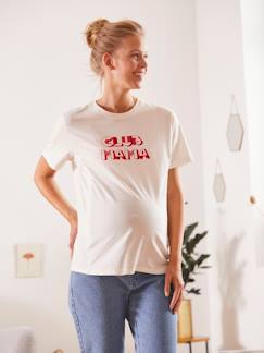 Camiseta con mensaje para embarazo y lactancia