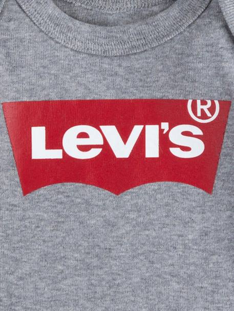 Lote de 2 bodies bebé Batwin de Levi's® gris 