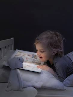 Juguetes-Juegos educativos-Leer, escribir, contar y leer la hora-Peluche lámpara de noche y flexo Fin El Cordero ZAZU