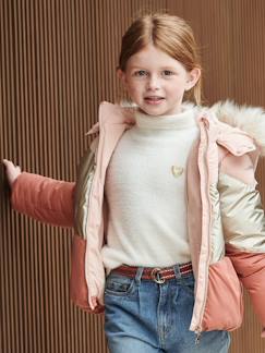 Niña-Jerséis, chaquetas de punto, sudaderas-Jerséis de punto-Jersey de cuello alto, para niña