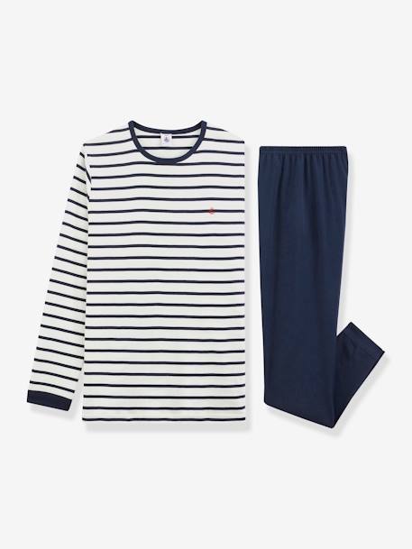 Pijama marinero para niño PETIT BATEAU crudo 