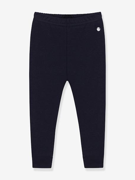 Bebé-Pantalones, vaqueros -Legging para bebé de canalé de algodón bio PETIT BATEAU