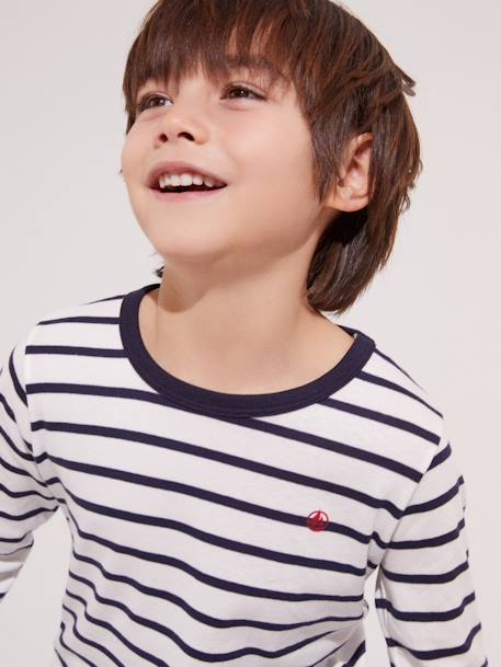 Pijama marinero para niño PETIT BATEAU crudo 