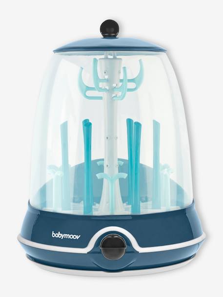 Esterilizador eléctrico BABYMOOV Turbo Vapor sin BPA AZUL MEDIO LISO 