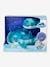 Luz nocturna ballena Tranquil Whale(TM) CLOUD B azul+blanco 