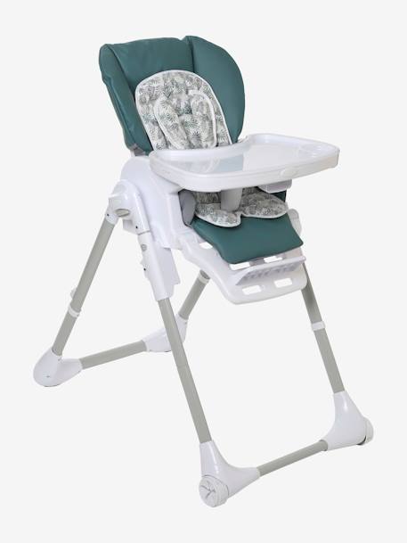 Trona con múltiples posiciones MagicSeat gris ratón+verde pino 