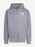 Sudadera con cremallera CONVERSE azul marino+gris 