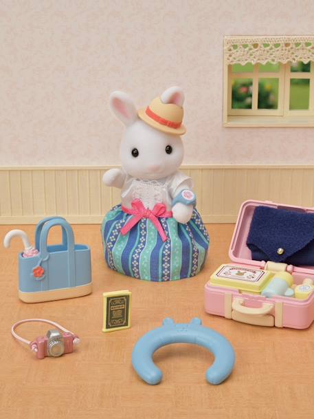 La mamá Conejo de Nieve y su maleta de fin de semana - SYLVANIAN FAMILIES blanco 