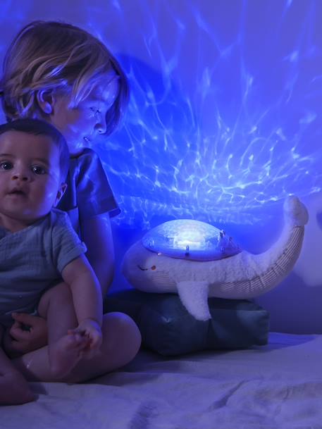 Luz nocturna ballena Tranquil Whale(TM) CLOUD B azul+blanco 