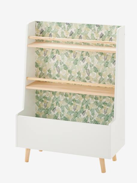 Estantería con fondo reversible Hanoï BLANCO MEDIO BICOLOR/MULTICOLO 