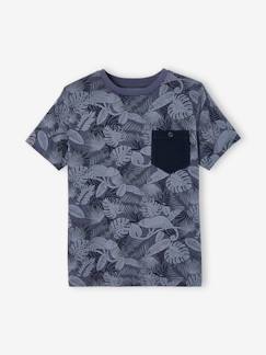 Niño-Camiseta de manga corta con motivos gráficos, para niño