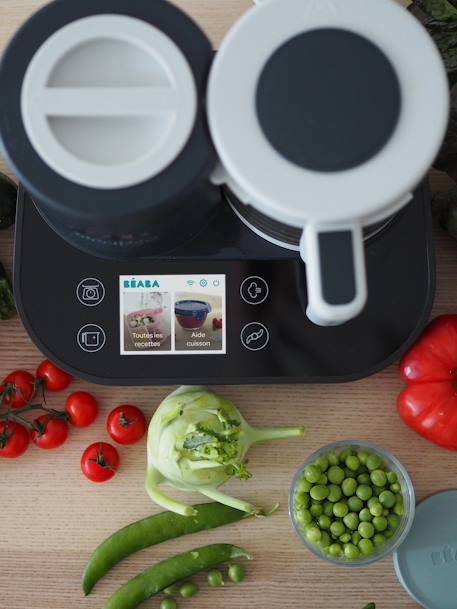 Robot de cocina online BEABA Babycook Smart GRIS CLARO LISO CON MOTIVOS 