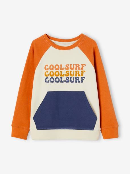 Sudadera 'cool surf' con efecto colorblock para niño multicolor 