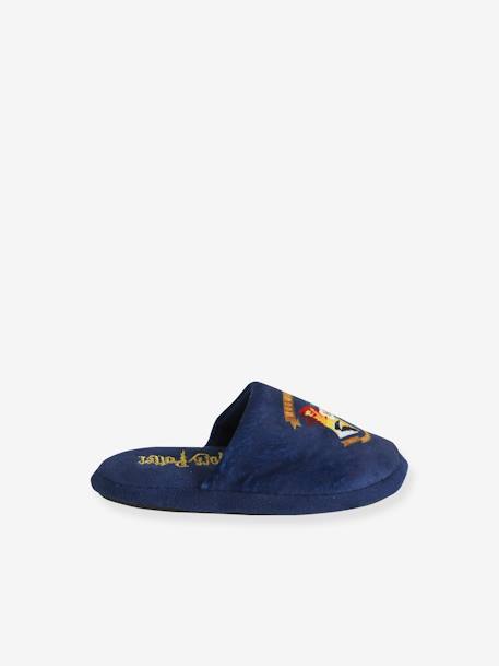 Zapatillas de casa Harry Potter® AZUL CLARO LISO CON MOTIVOS 