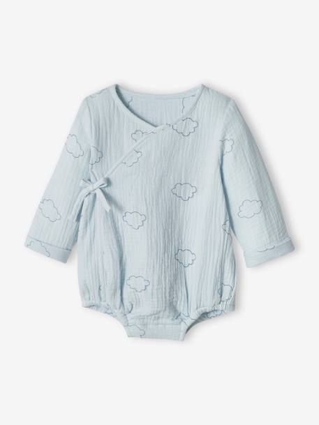 Ropa para bebé recién nacido, niño y niña, Tops con nubes