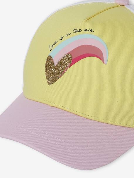 Gorra «Pastel» para niña amarillo pálido 