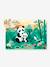 Puzzle de 24 piezas Leo el panda DJECO blanco 