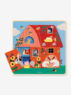 Juguetes-Juegos educativos- Puzzles-Puzzle con 3 niveles Chez Moo DJECO