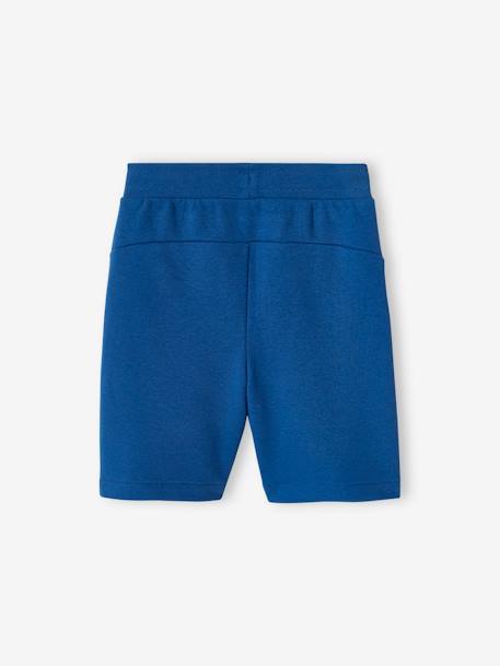 Short de deporte de felpa para niño azul eléctrico 