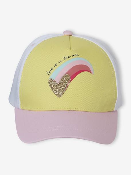 Gorra «Pastel» para niña amarillo pálido 