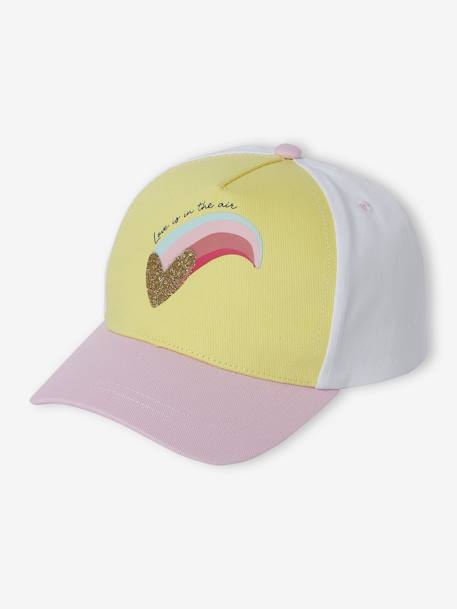 Gorra «Pastel» para niña amarillo pálido 