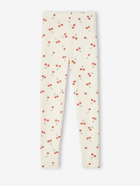 Leggings estampados para niña azul claro+crudo+nude+verde grisáceo 