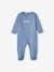 Pack de 2 peleles «Aventura» interlock para bebé azul chambray 