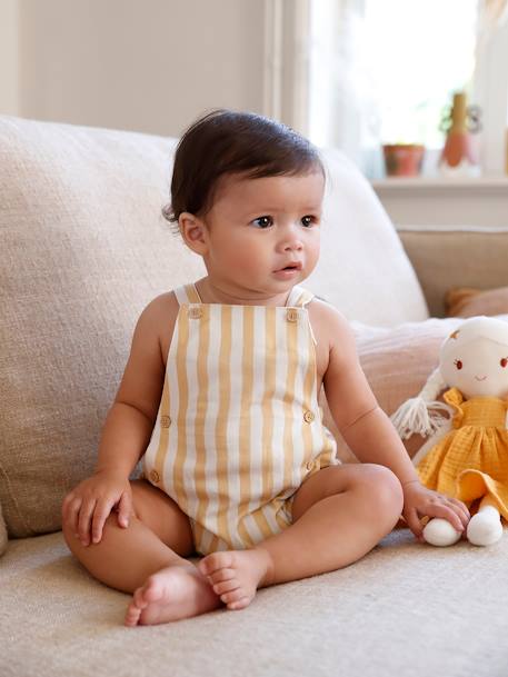 Calcetines amarillos de rayas para bebé niño : comprar online